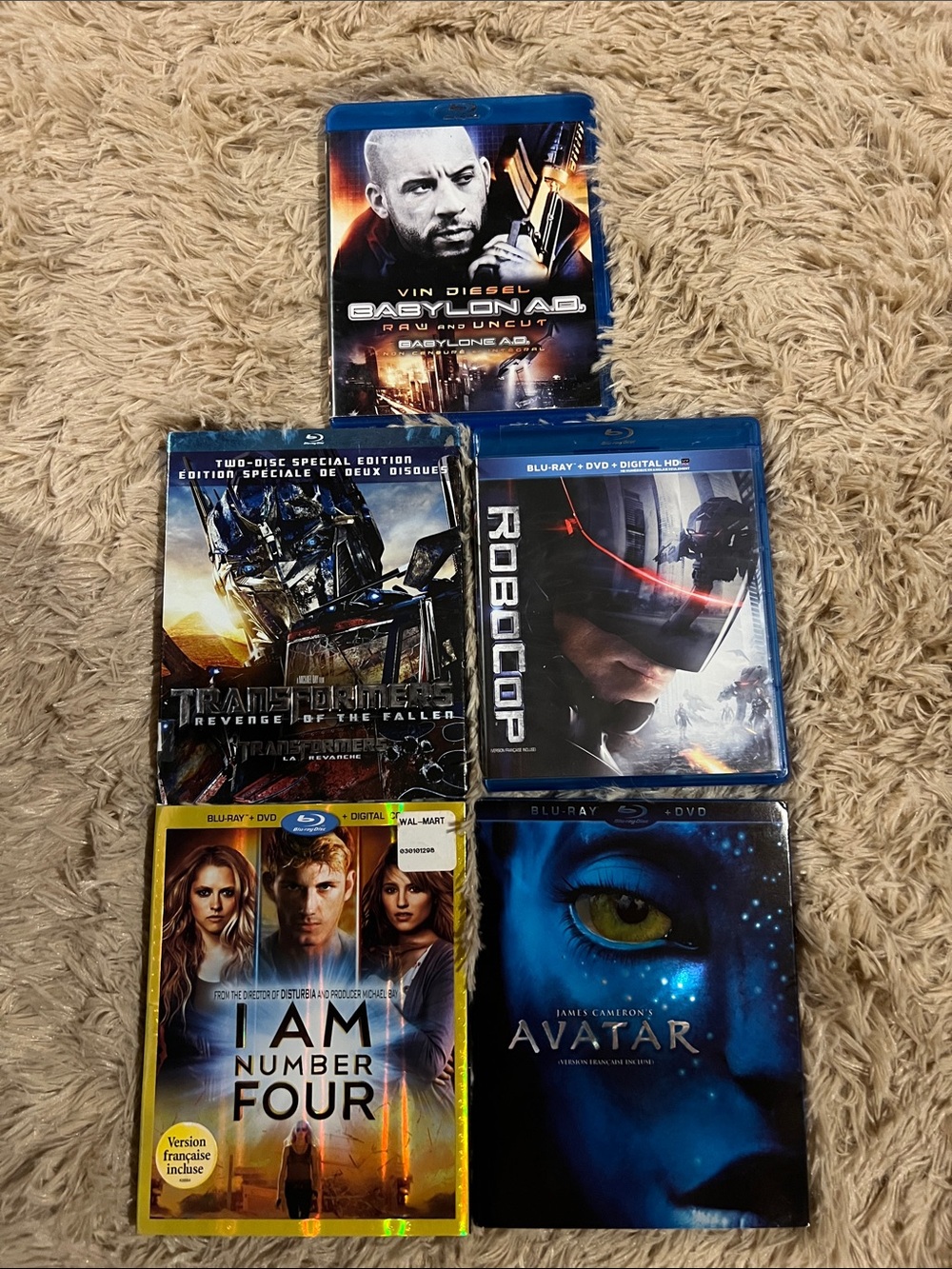 Sci-fi / Fantasy Blu-ray Movie Collection - x5 Films